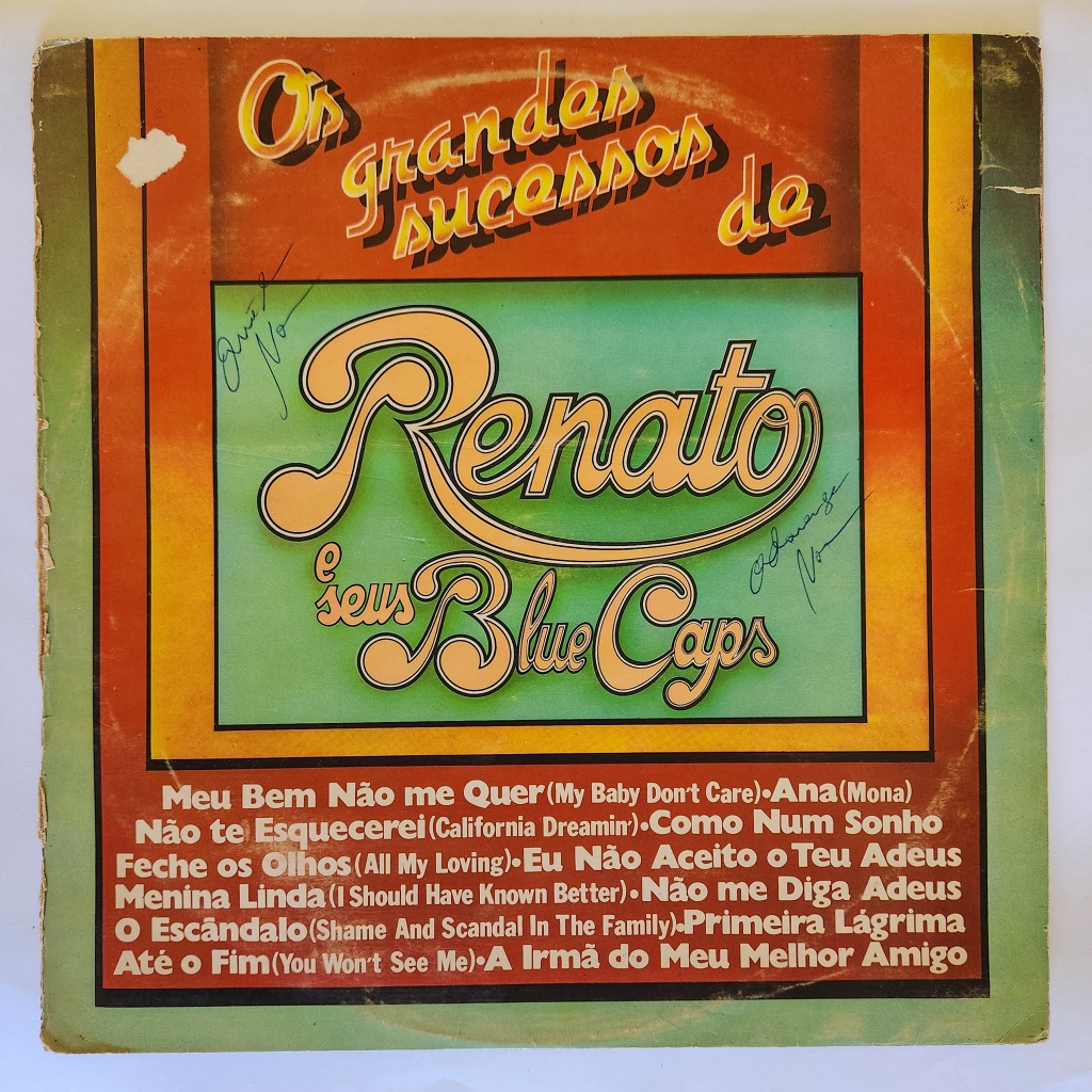 LP/Vinil Renato e seus Blue Caps - Os grandes sucessos de