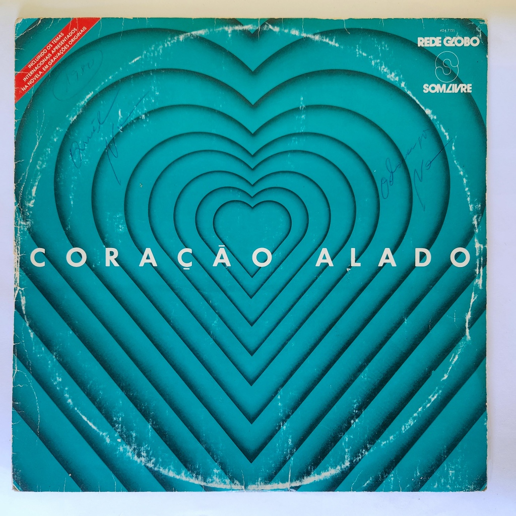 LP/Vinil Trilha sonora de novela - Coração alado (internacional)