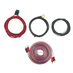 Kit De Instalação Amplificador Automotivo 2 Canais Até 800w
