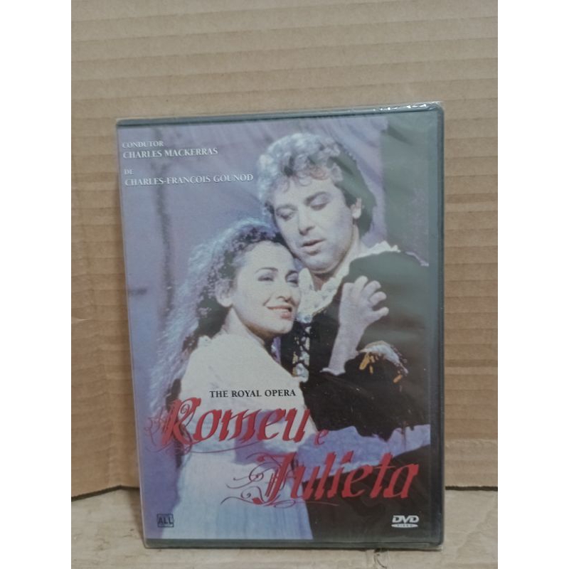 DVD ROMEU E JULIETA- THE ROYAL OPERA (ORIGINAL/LACRADO)