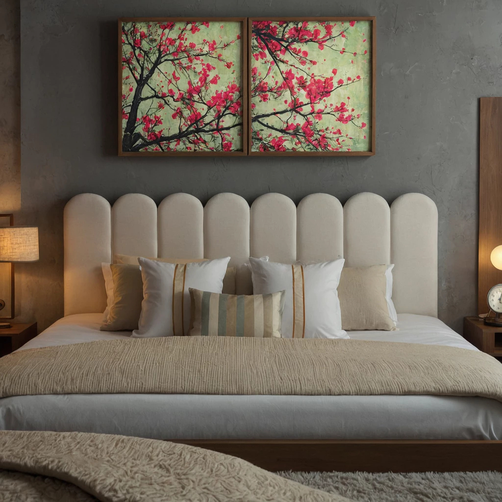 Kit Cabeceira de Cama Box Casal King Solteiro Queen Modulada 45cmx20cm Nuvem - VÁRIOS OPÇÕES DE KITS em Oferta na Shopee