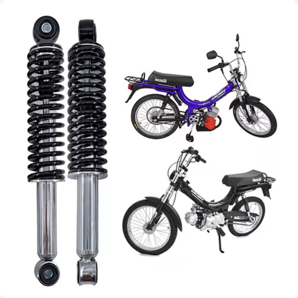 Amortecedor Traseiro Mobilete Caloi Monark Bikelete((Par)