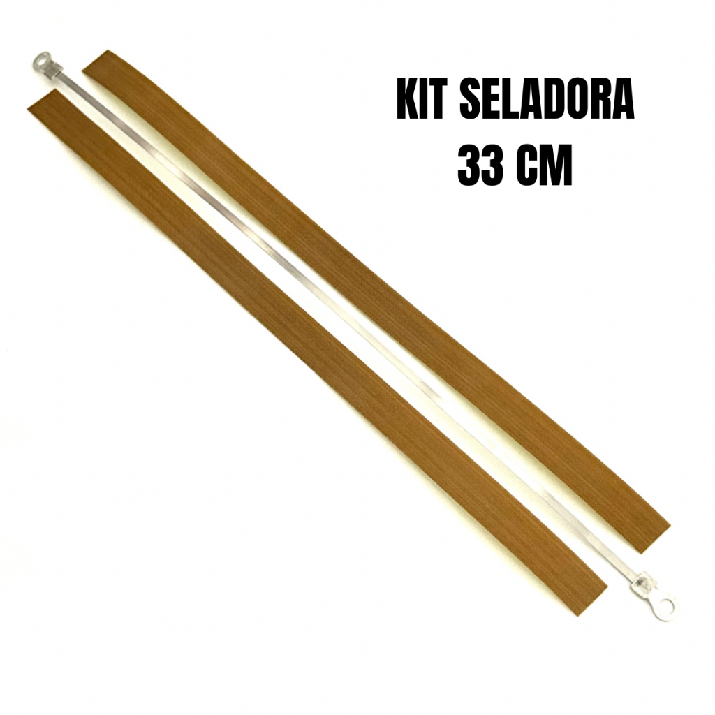 Kit Reparo Para Seladora Resistência 3X0,30mm Teflon 33cm