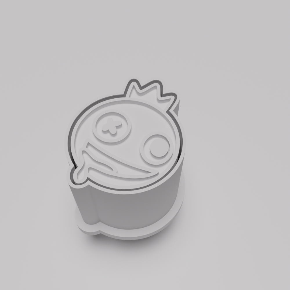 MODELADOR/EJETOR DE BRIGADEIRO –  RAINBOW FRIENDS BLUE BABÃO