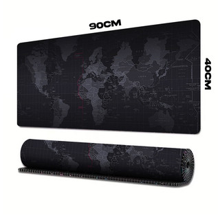 Mouse Pad Gamer Speed 90x40cm Antiderrapante Emborrachado com Precisão e Borda Costurada