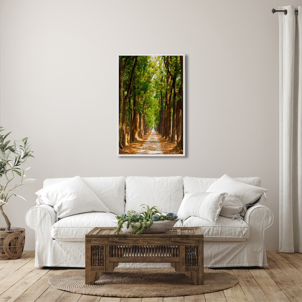 Quadro Decorativo Estrada Da Vida Com Moldura Para Sala Quarto Escritorio - Home & Living