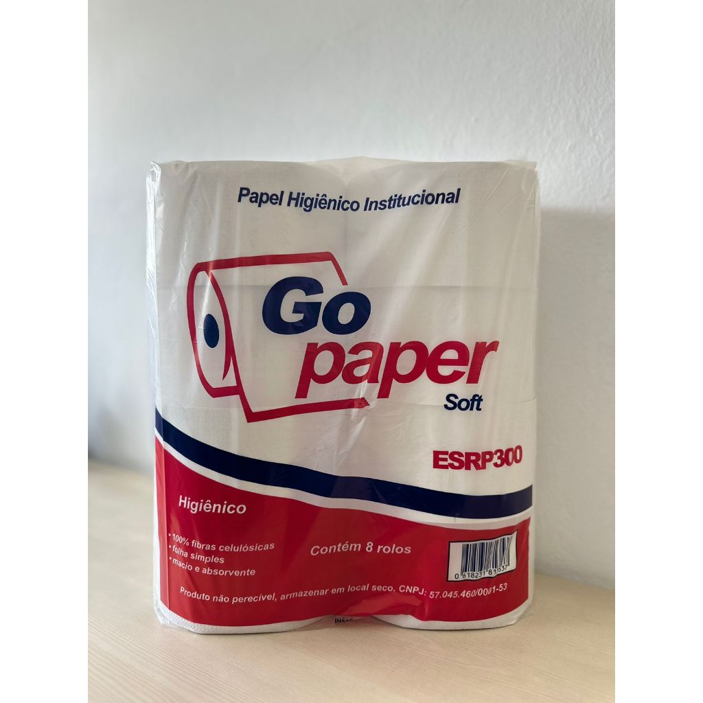 KIT PAPEL HIGIENICO SOFT GOPAPER 24 ROLOS