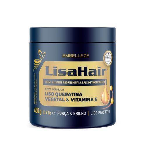 EMBELLEZE LISAHAIR CR ALISANTE PROF 450G LISO QUERATINA