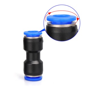 5 PEÇAS - Conector Pneumático De Tubo Reto De Plástico ** união igual e REDUÇÃO em Oferta na Shopee