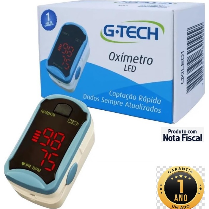 G-Tech Oxímetro Led   - Com Nota fiscal e garantia 1 ano