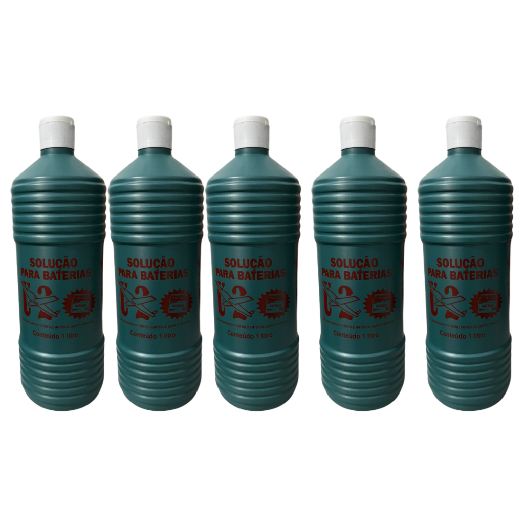 5 LITROS DE SOLUÇÃO PARA BATERIAS SOLUCAO DE BATERIAS em Oferta na Shopee