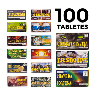 Kit 05 Unidades Defumador Incenso 100 Tabletes Natureza Espiritual - Escolha o Seu em Oferta na Shopee