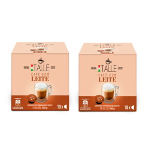 Cápsulas Café Com Leite Dolce Gusto Compatíveis Café 20 Capsulas em Oferta na Shopee