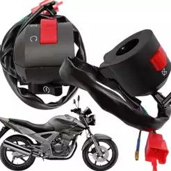 Chave Punho Interruptor de Partida Cbx Twister 250 2006 2007 2008