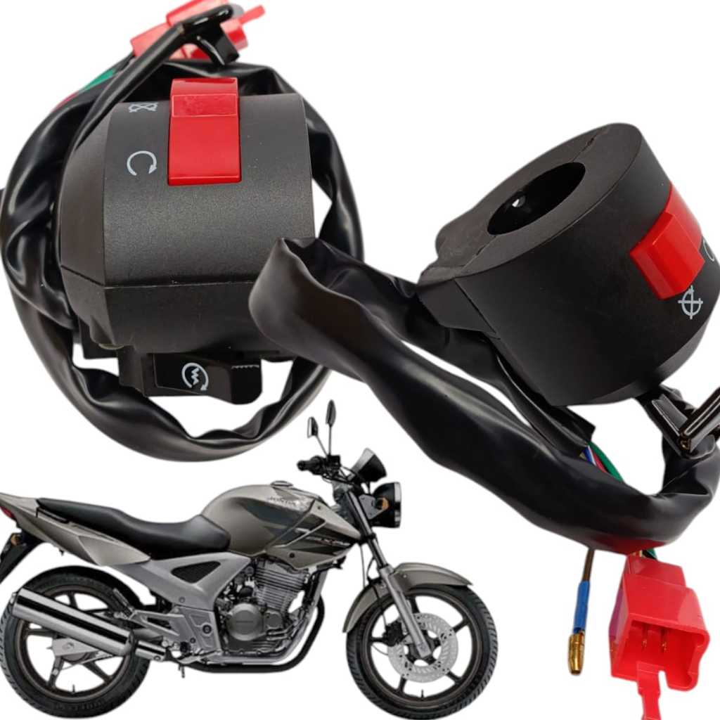 Chave Punho de Partida Cbx Twister 250 2006 2007 2008