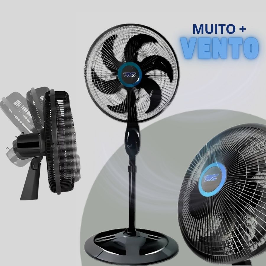 Novo Tipo De Coluna Ventilador 105cm-130cm Ajuste De Altura Livremente, Ventilador em Oferta na Shopee