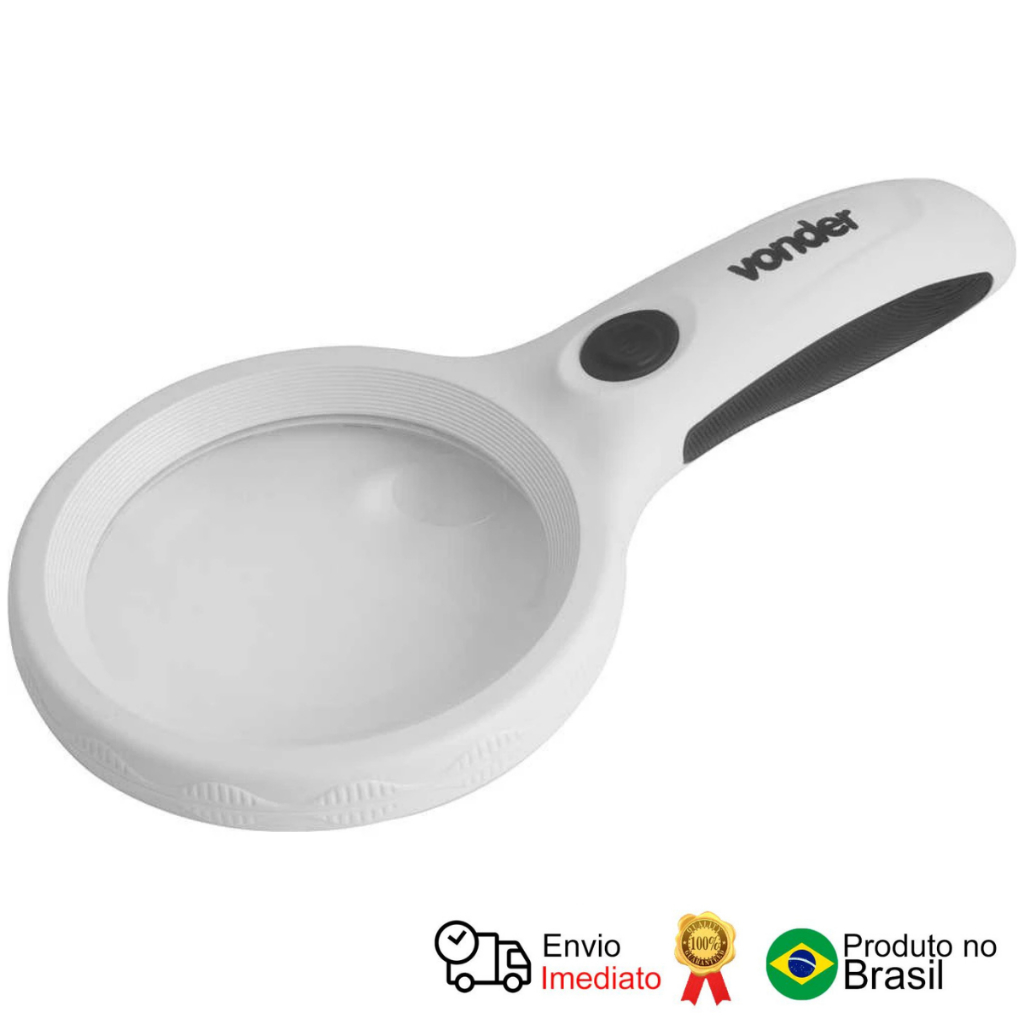 Lupa Manual Com Led Vonder em Oferta na Shopee