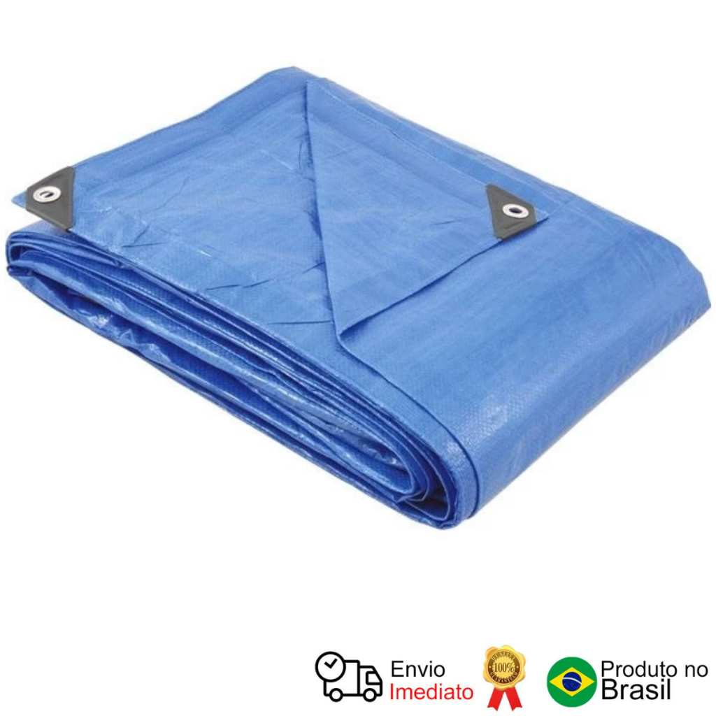 Lona De Polietileno Azul 5 M X 4 M Vonder