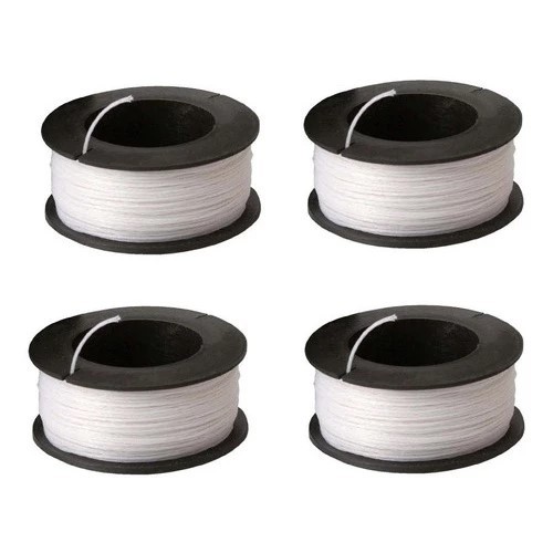 Kit 4 Linhas para Pedreiro Top Fio | 50 Metros | Fio Liso ou Trançado | Alta Resistência para Construção e Alvenaria