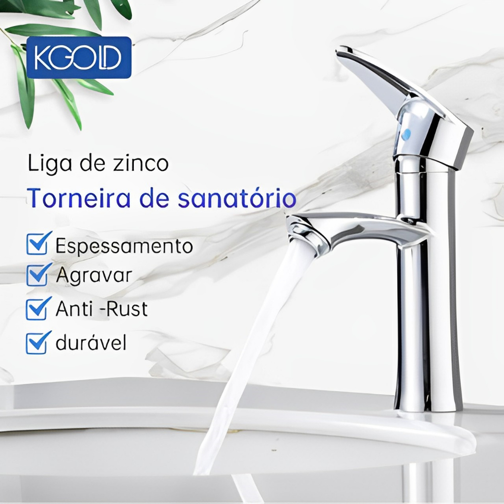 Torneira Gourmet Cuba para Banheiro