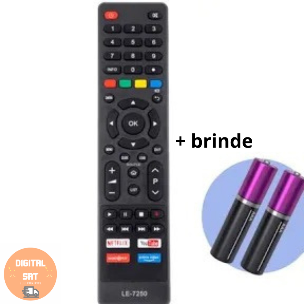 Controle-Remoto-Smart-Tv--Tecla-Netflix-Globo-Play-9028-7250-PH43N91DS9W-PTV32G52S-LED-V.A-PTV32G52S