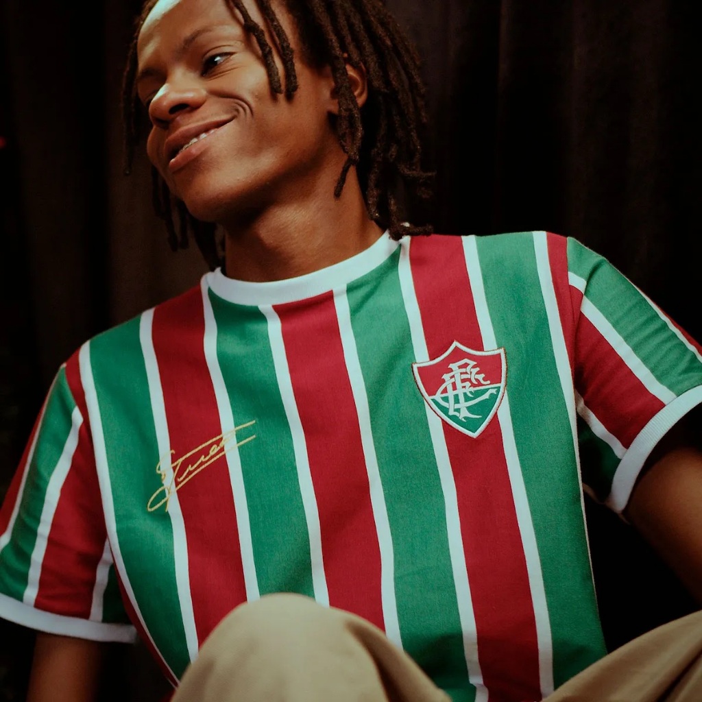 Camisa Fluminense Retrô Fred Masculina Oficial em Oferta na Shopee