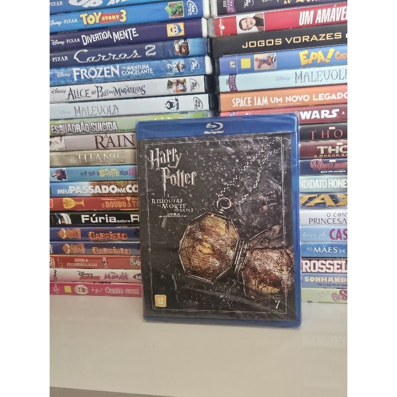 Blu-ray Lacrado e Harry Potter e as relíquias da morte Parte 1