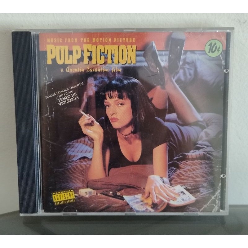 CD + DVD Pulp Fiction - trilha sonora+ filme DVD lacrado