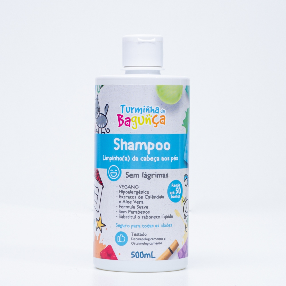 Shampoo/Sabonete Liquido Infantil da Cabeça aos Pés - TURMINHA DA BAGUNÇA Sem Lágrimas 500 ML em Oferta na Shopee