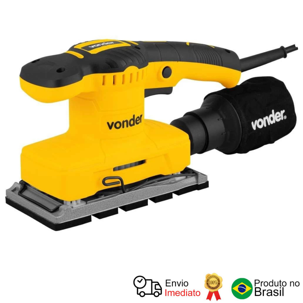 Lixadeira Orbital Lov 320 127V Vonder em Oferta na Shopee