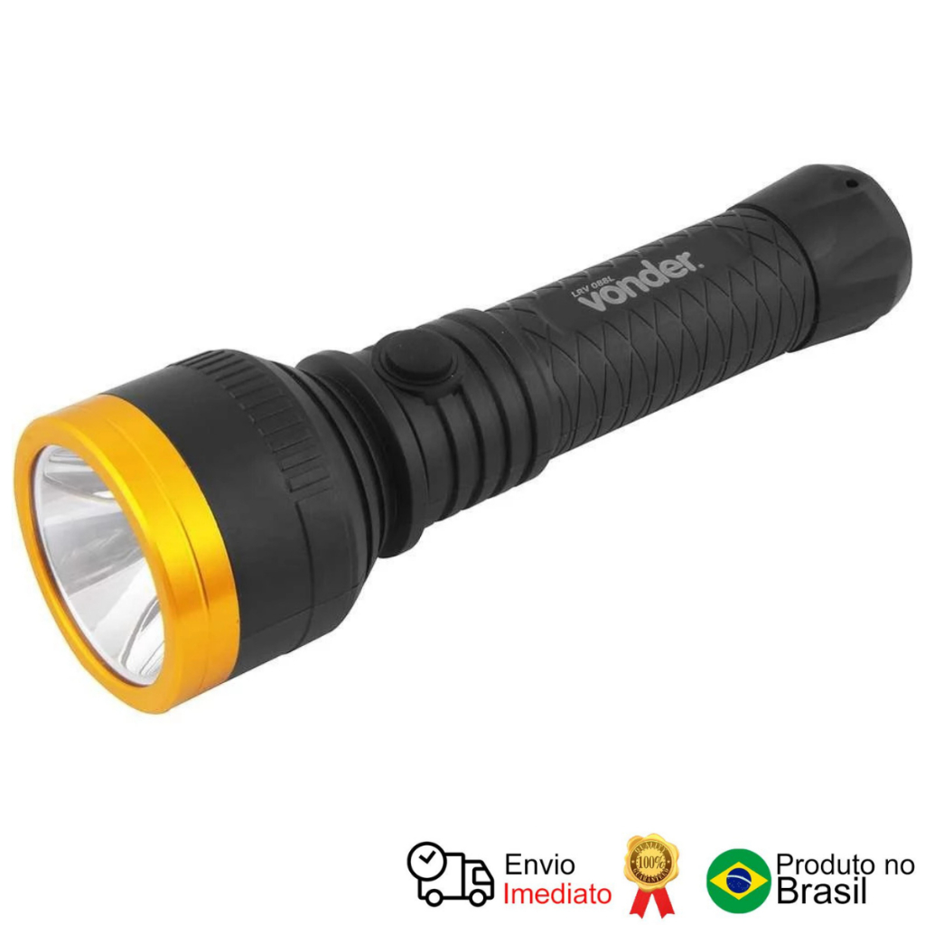 Lanterna Recarregável 88 Lúmens Lrv 088L Vonder em Oferta na Shopee