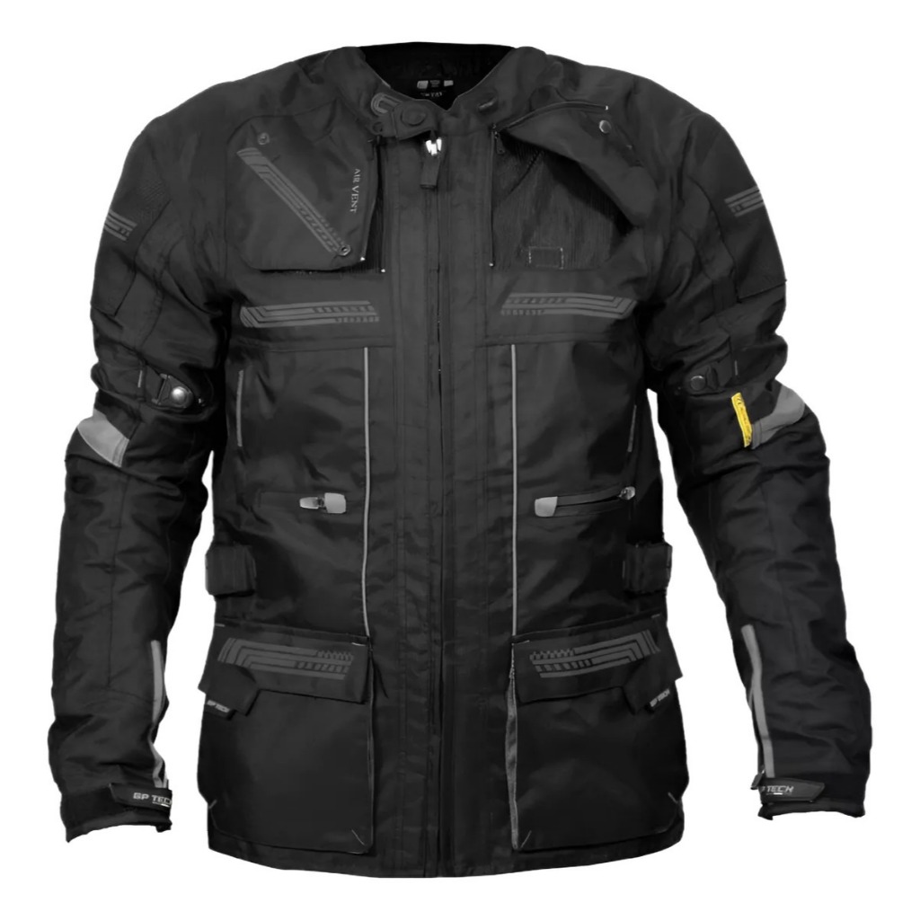 Jaqueta Motoqueiro GP TECH Explorer ADV Preta - Spare Parts and Accessories for Vehicles