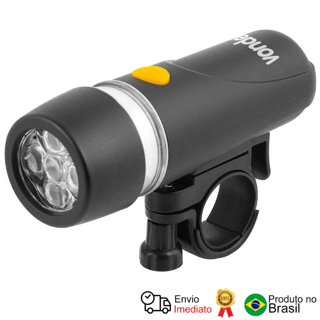 Lanterna Para Bicicleta Vonder em Oferta na Shopee