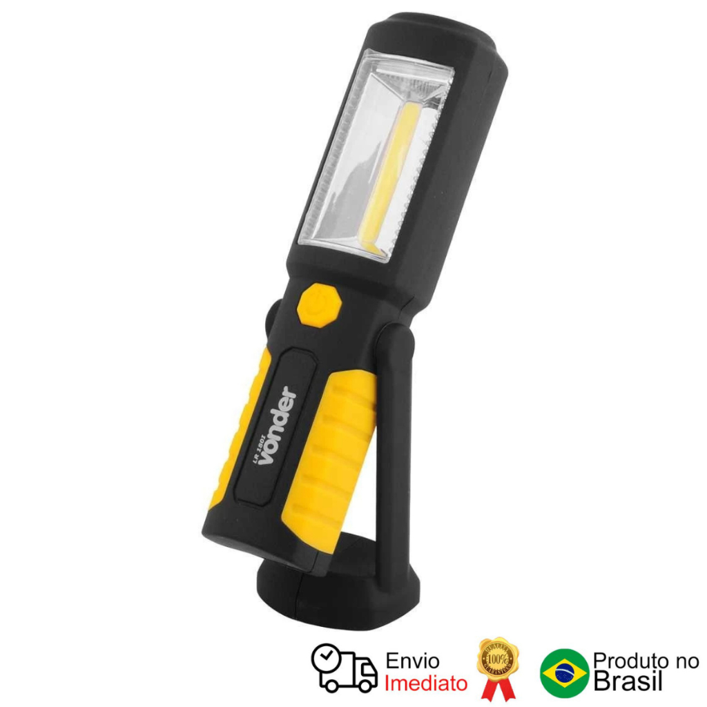 Lanterna Inspeção 2W Cob + 3 Leds Lr 180I Vonder em Oferta na Shopee