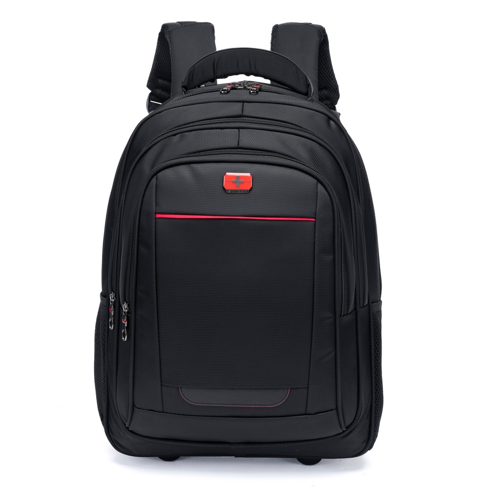Mochila Bolsa De Rodinhas Swicky Masculina Feminina Executiva Trabalho Resistente Para Notebook Moderna