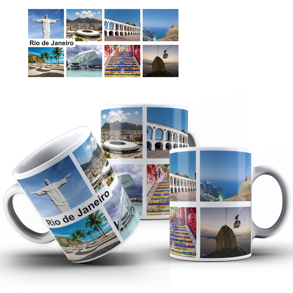 Caneca Cidades e Municipios + Caixinha