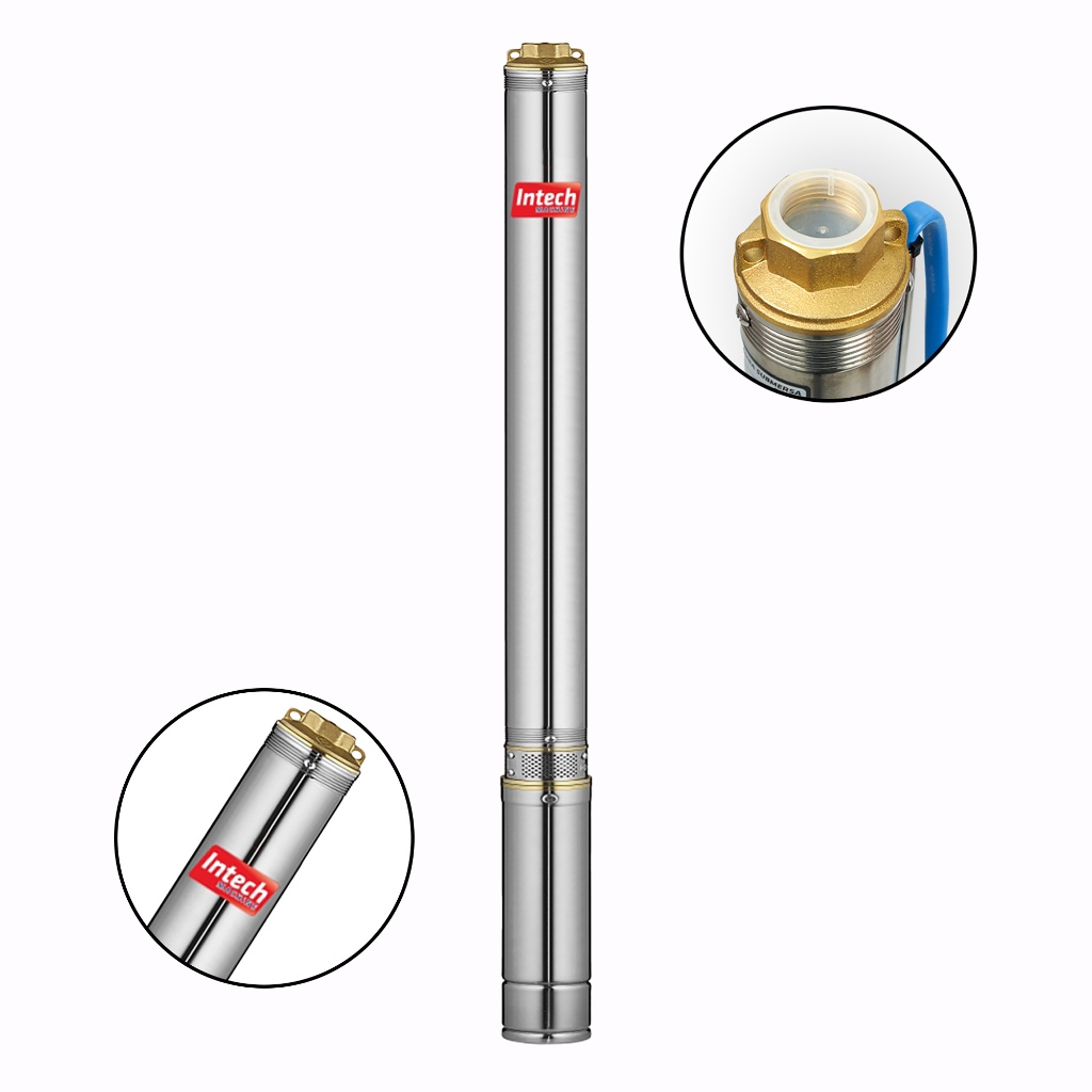 Bomba Submersa Caneta para Poço Palito 1/2hp 3pol BSCA3 Intech Machine