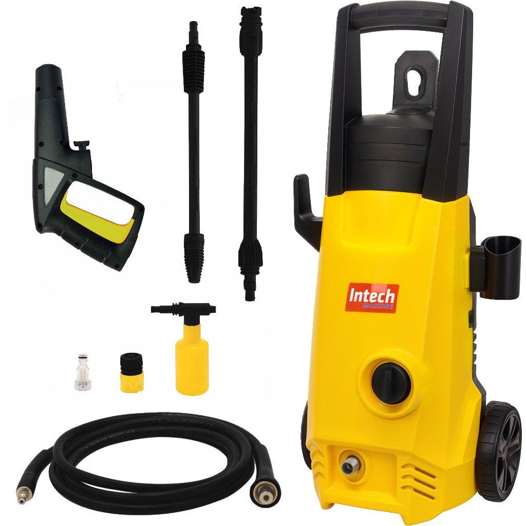 Lavadora De Alta Pressão Alabama De 1500w Com 1740psi De Pressão Máxima Intech Machine