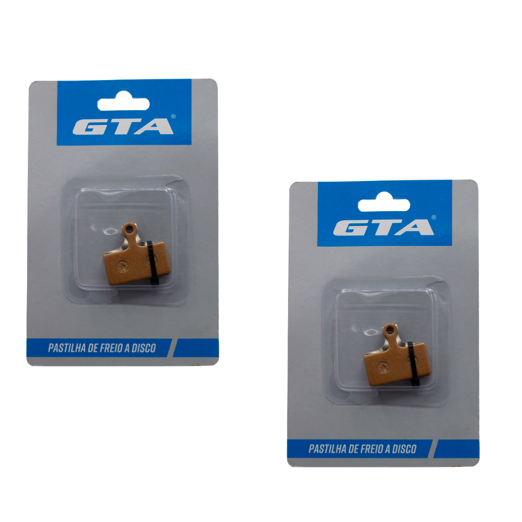Par Pastilha Freio Disco Hidraulico Mecanico Retangular Shimano Sram Gta Deore Mt200 Xt Slc Elixir Avid