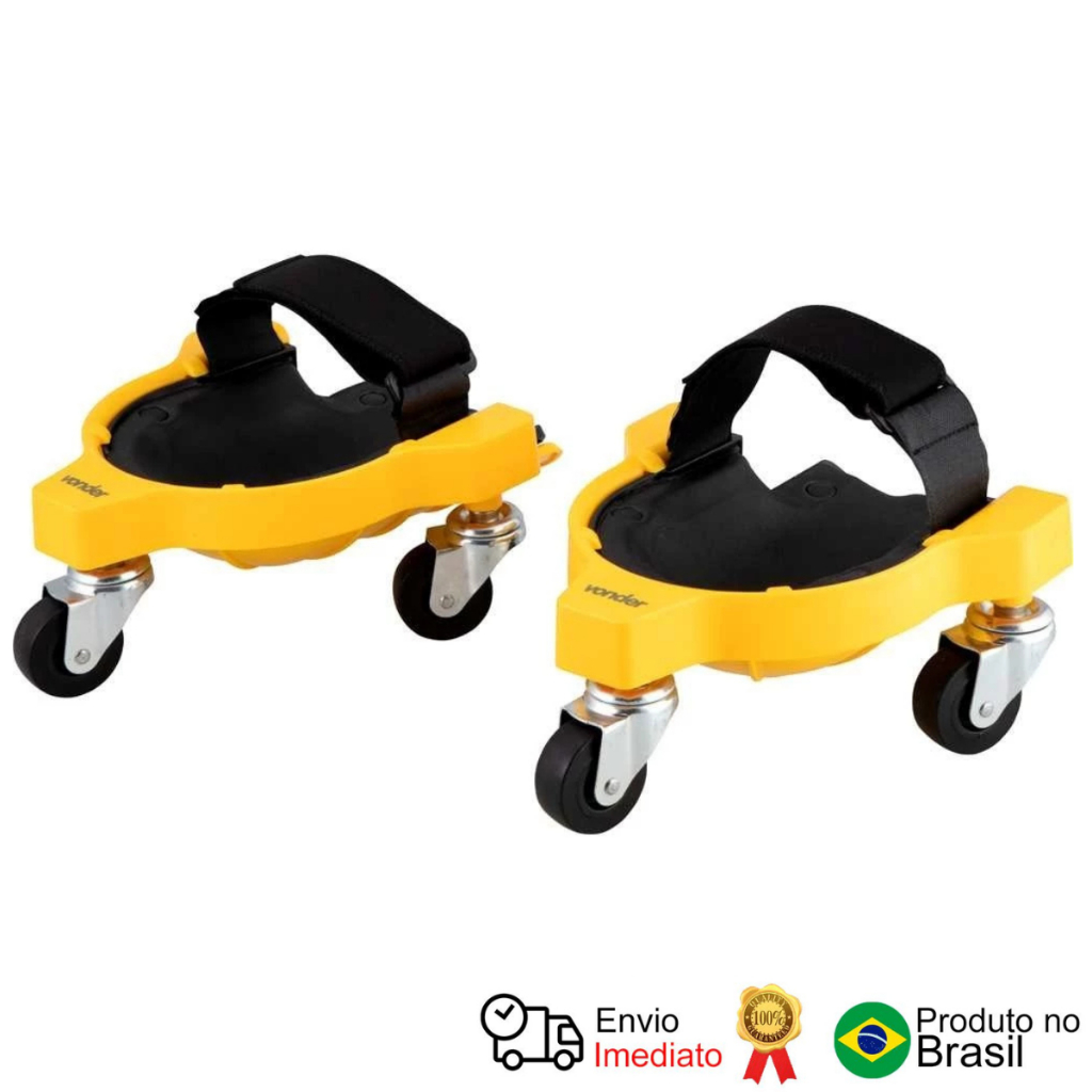 Joelheira De Proteção Com Rodas Vonder em Oferta na Shopee