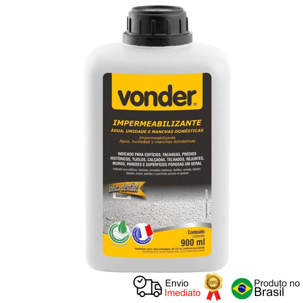 Impermeabilizante Água Umidade Manchas 3,6 Lt Vonder em Oferta na Shopee