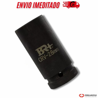 Chave Soquete De Impacto 3/4 Pol. Sextavado Longo 28mm  - Rotta em Oferta na Shopee