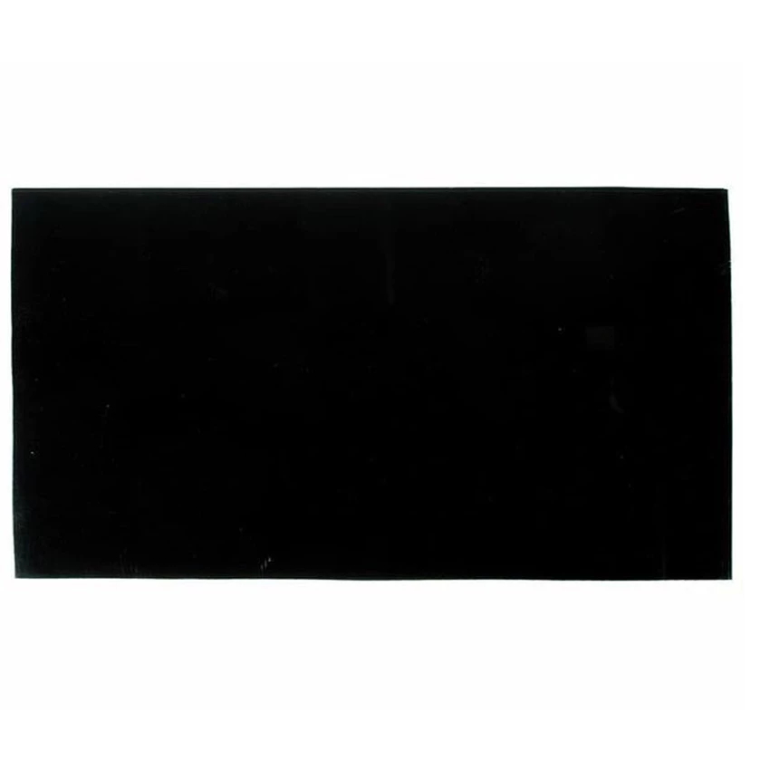 Chapa Placa para Escudo Guitarra/Baixo Preto 29x48cm - 3 Ply