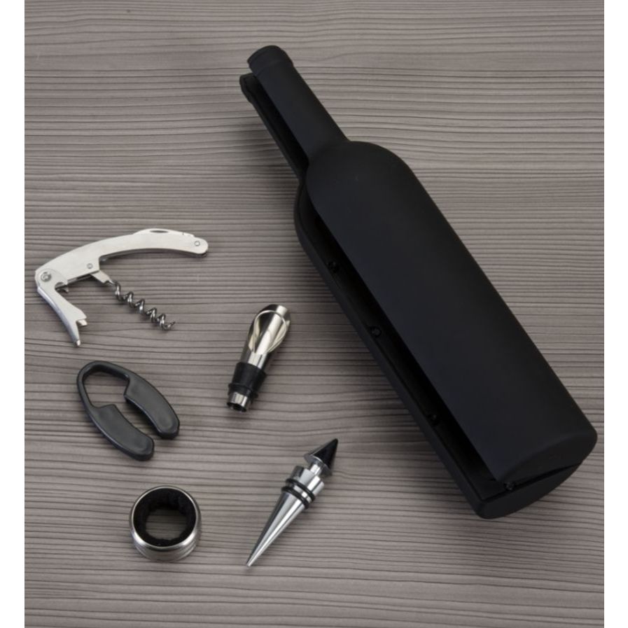 Kit Vinho Garrafa 3 peças