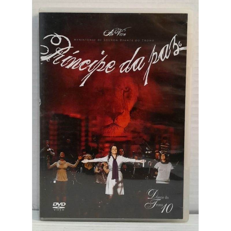 Dvd Diante do Trono 10 - Príncipe da Paz - Gospel Original Usado