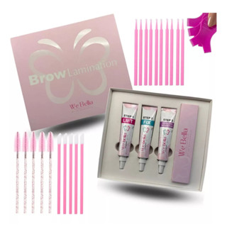 Kit We Bella Lash Lifting E Brow Lamination Sobrancelhas Cilios Anvisa em Oferta na Shopee
