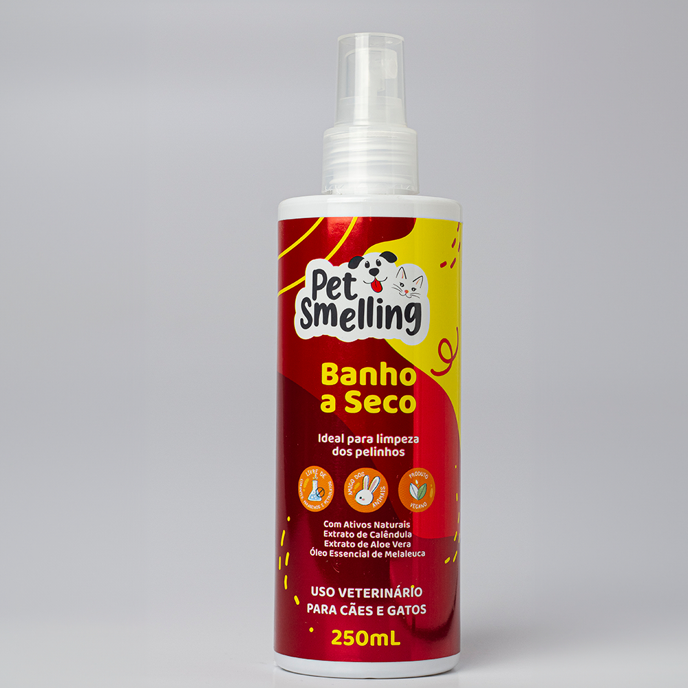 Banho A Seco Pet 250 Ml - Para Cães E Gatos - Pet Shop