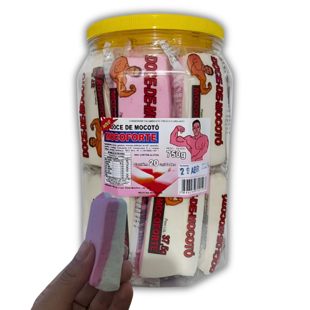 Doce de Mocotó Mocoforte 750g C/20 Unidades Kero Doces em Oferta na Shopee