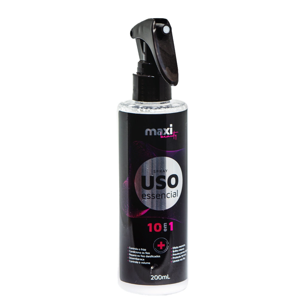 Spray Protetor Térmico Uso Obrigatório 200ml Maxi Beauty Proteção para Chapinha e Secador