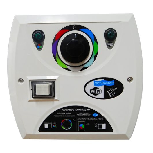 Driver Comando Controlador Led Four Fix 60w Wifi Rgb Piscina